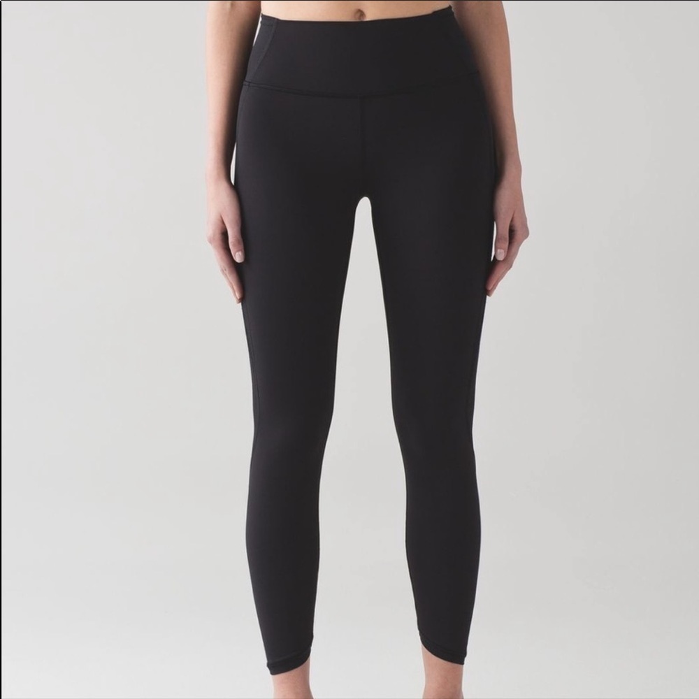 Lululemon | Featherlight Mesh inset Leggings